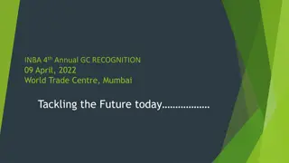 4th Annual INBA GC Recognition Event 2022 - Tackling the Future Today