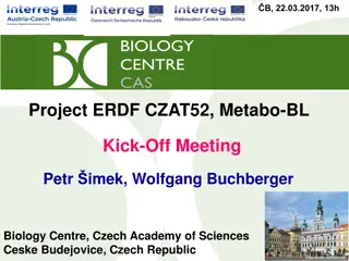 Metabo-BL Project Kick-Off Meeting Program Overview