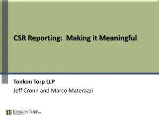 Understanding CSR Reporting and Its Significance in Business