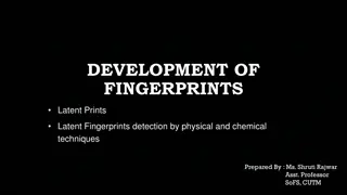 Fingerprint Development Techniques