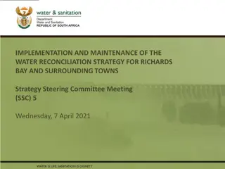 Water Reconciliation Strategy Steering Committee Meeting Summary