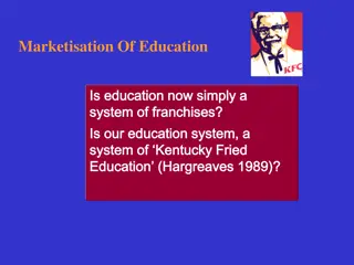 The Marketisation of Education: A Closer Look at the Impact of Market Principles