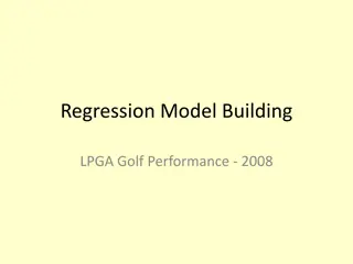 Building Regression Model for LPGA Golf Performance - 2008