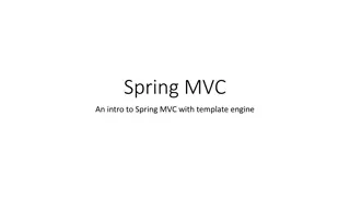 Introduction to Spring MVC with Template Engine