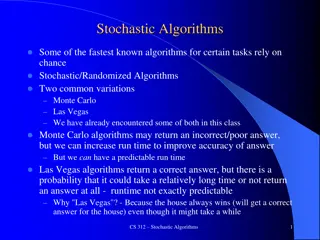 Exploring Stochastic Algorithms: Monte Carlo and Las Vegas Variations