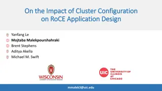 Impact of Cluster Configuration on RoCE Application Design