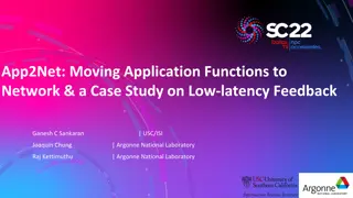 Moving Application Functions to Network: A Case Study on Low-latency Feedback