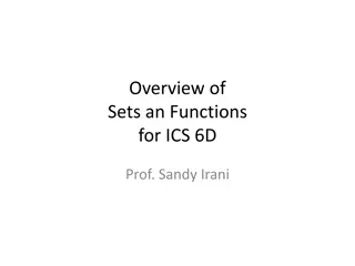 Sets and Functions in ICS 6D