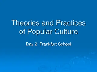 The Frankfurt School and Cultural Critique