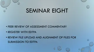 Submission Process to Register and Upload Files for EdTPA Review