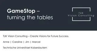 GameStop Visionary Consulting: Strategies for Future Success