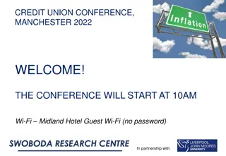 Credit Union Conference in Manchester 2022: Welcome & Speaker Lineup