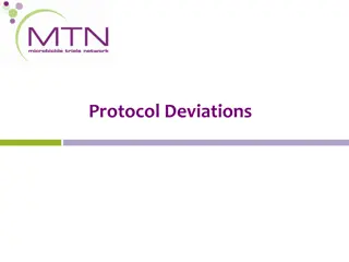 Protocol Deviations in Clinical Trials