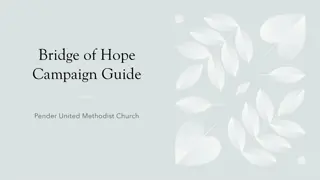 Financial Overview of Pender UMC Bridge of Hope Campaign