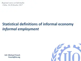 Informal Employment: Key Concepts and Definitions