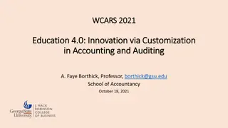 Enhancing Accounting and Auditing Education through Innovation