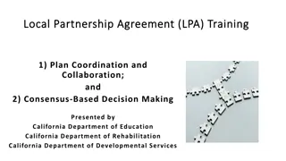 Effective Local Partnership Agreement (LPA) Training for Collaboration and Decision-Making