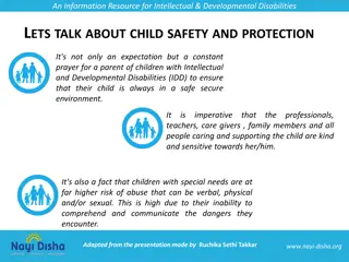 Ensuring Child Safety for Individuals with IDD