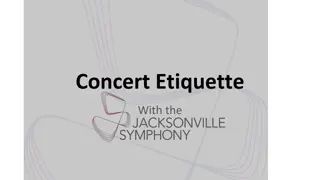 Concert Etiquette: Dos and Don'ts for Enjoying a Concert