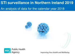 STI Surveillance in Northern Ireland 2019: Analysis of Data for Year 2018