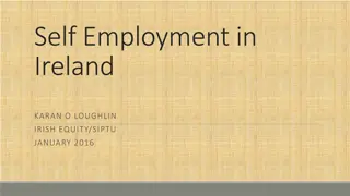 Industrial Relations System in Ireland for Self-Employed Cultural Workers