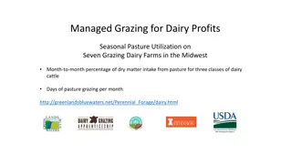 Comparison of Pasture Utilization in Midwest Dairy Farms