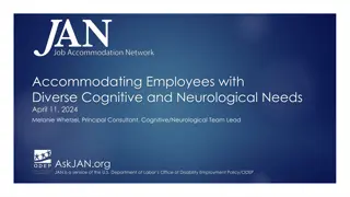 Accommodating Employees with Diverse Cognitive and Neurological Needs - Training Overview