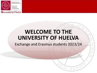 Discover University of Huelva: Campus Life and Academic Calendar 2023/24