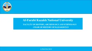 Al-Farabi Kazakh National University - History, Archeology, and Ethnology Department Overview