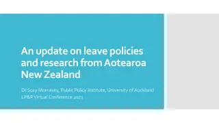 Update on Leave Policies and COVID-19 Measures in New Zealand