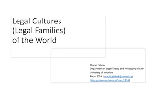 Comparative Analysis of Legal Families Around the World