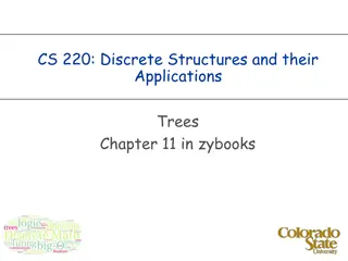 Trees in Discrete Structures