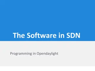 Comprehensive Overview of Software Defined Networking Programming in OpenDaylight