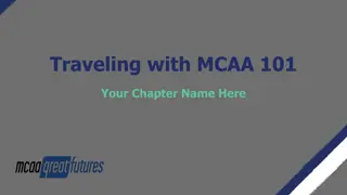 MCAA Event Guidelines and Policies