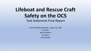 Safety Focus on Lifeboat & Rescue Craft Operations in Offshore Operations