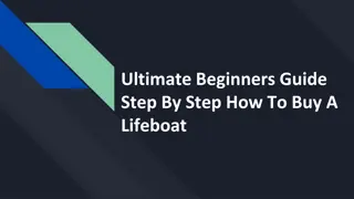 Ultimate Guide: How to Buy a Lifeboat Step by Step