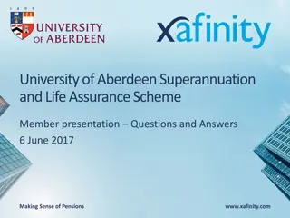 University of Aberdeen Superannuation Scheme Q&A