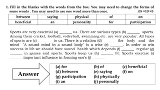 Enhancing Knowledge through Language Exercises