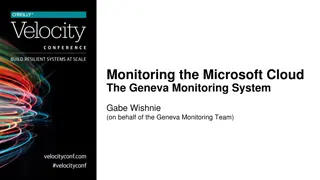 Insights into Geneva Monitoring System - Managing Data Across Paths