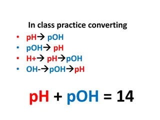 Understanding pH and pOH Conversions in Chemistry