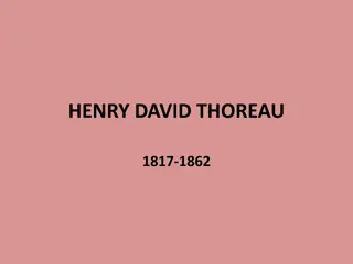 Insights from Henry David Thoreau's Walden