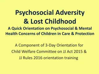 Understanding Psychosocial Adversity in Children: A Comprehensive Overview