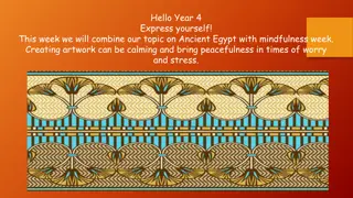 Ancient Egypt Mindfulness Week: Create Calming Artworks Inspired by Egyptian Patterns