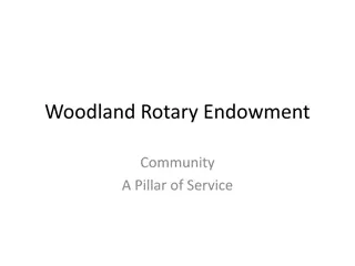 Woodland Rotary Endowment - A Pillar of Service in Community