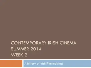 A Brief History of Irish Cinema: Early Years to Contemporary Times