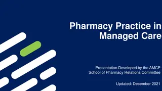 Pharmacy Practice in Managed Care: A Comprehensive Overview