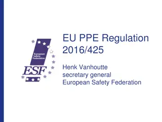 Overview of EU PPE Regulation 2016/425 Changes