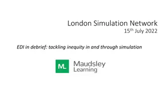 Addressing Inequity in Simulation Debriefs: London Network Event Insights