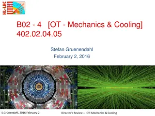 Director's Review - Mechanics & Cooling Overview