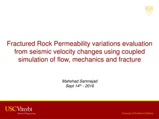 Evaluation of Rock Permeability Variations Using Seismic Velocity Changes